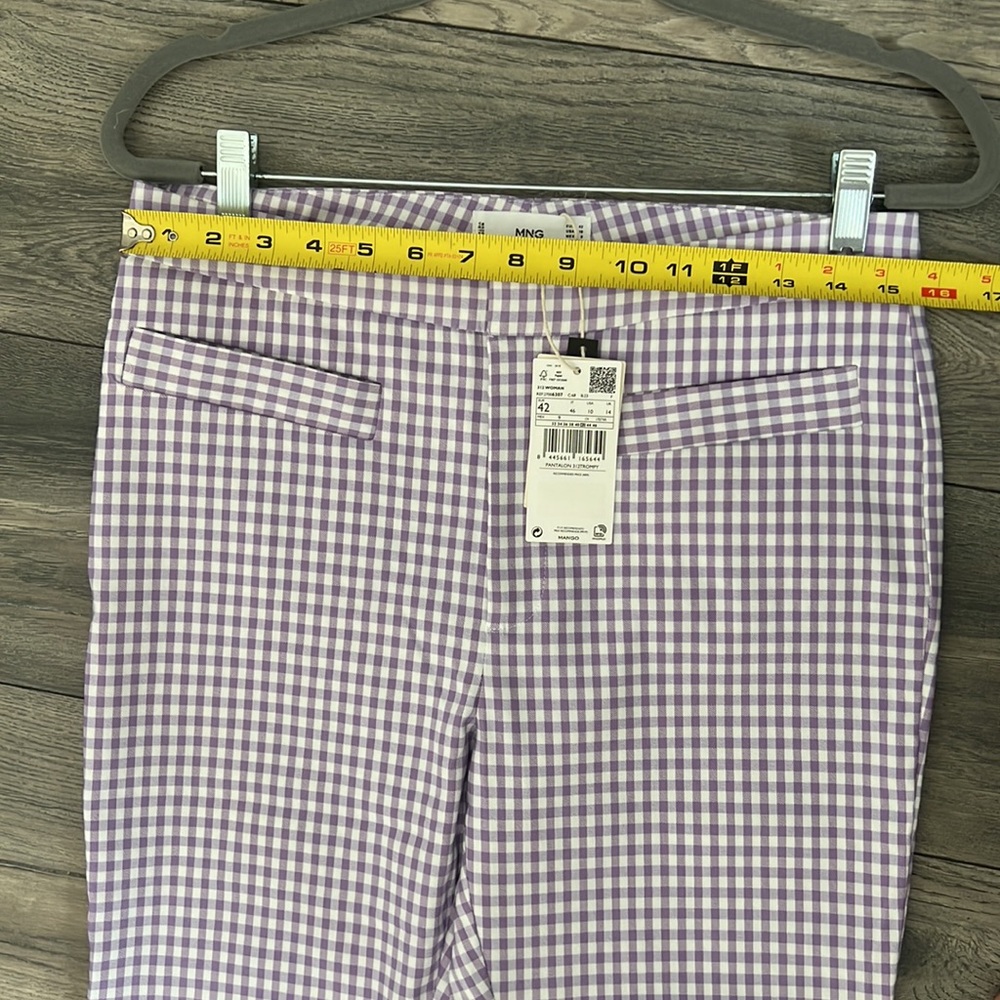 Mango Gingham Pants - image 8